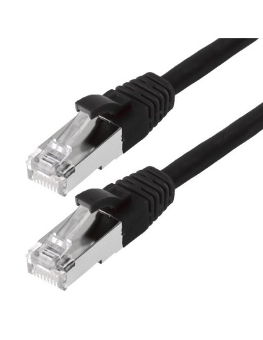 Helos Cable De Red Sf/utp Cat 5e Negro 0,5m