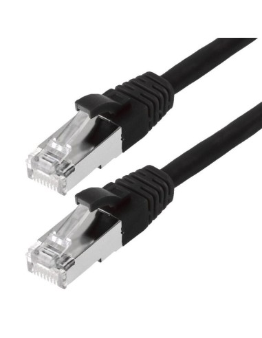 Helos Cable De Red Sf/utp Cat 5e Negro 20,0m