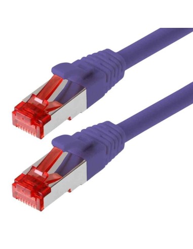 Helos Cable De Red S/ftp Cat 6 Lila 0,25m