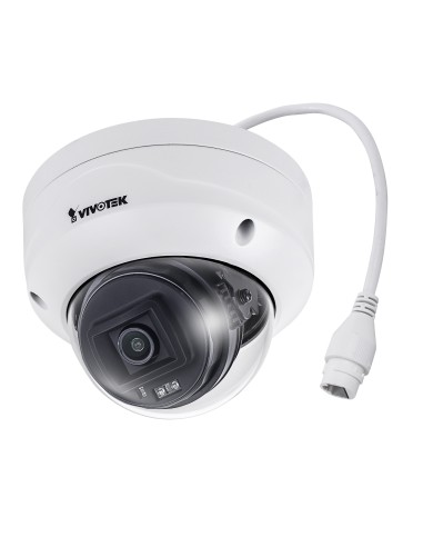 Vivotek C-serie Fd9380-h Fixed Domo Ip Camara 5mp, Outdoor, Ir, Poe, 3,6mm, Ip66