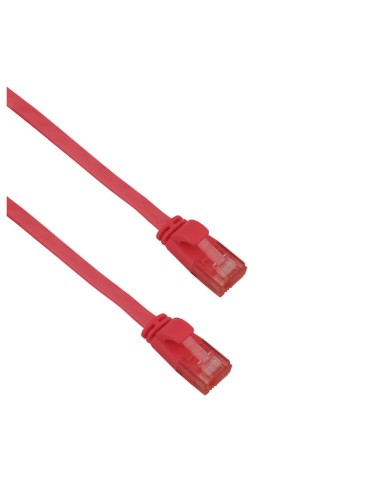 Helos Ultra Slim Cable De Red U/utp Cat 6 Rojo 0,25m