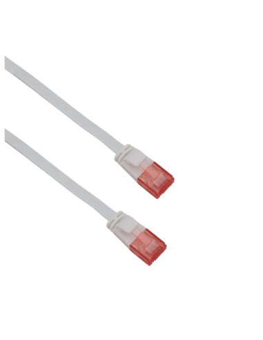 Helos Ultra Slim Cable De Red U/utp Cat 6 Blanco 0,5m