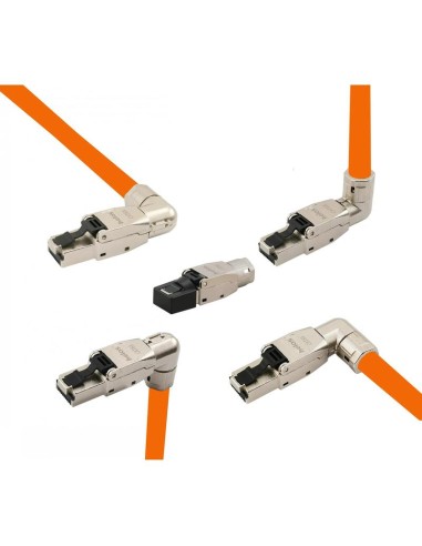 Helos Conector Rj45  Premium Cat 6a