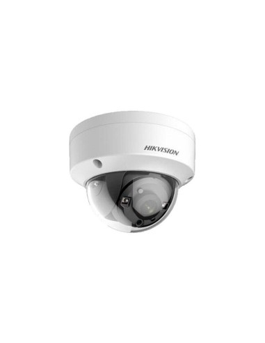 Cámara Domo 5mp 2.8mm 4en1 Ultra Low Light Ip67 Ir30m Ik10 Hikvision