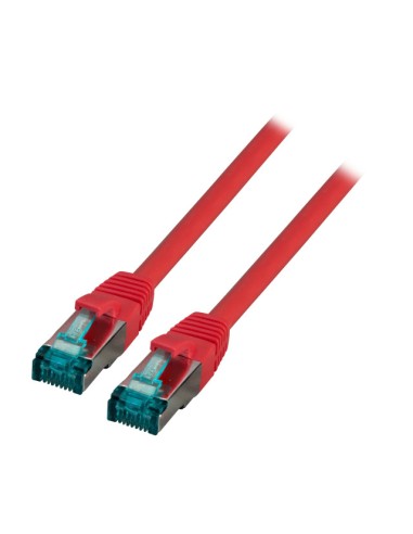 Efb Rj45 Cable De Red S/ftp, Cat.6a, Lszh, 3m, Rojo