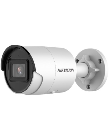 Cámara Ip Hikvision 4mpix, 2688x1520 Hasta 25sn / S, Volumen 2.8mm (100 °), Poe, Ircut, Microsd, Exterior (ip67)