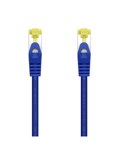 Aisens Cable De Red Rj45 Lszh Cat.7 600 Mhz S/ftp Pimf Awg26 - 0.50m - Azul