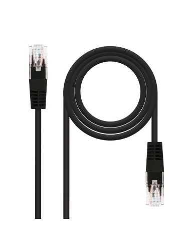 Nanocable Cable Red Rj45 Cat.6 Utp Awg24 - 25 Cm - Negro