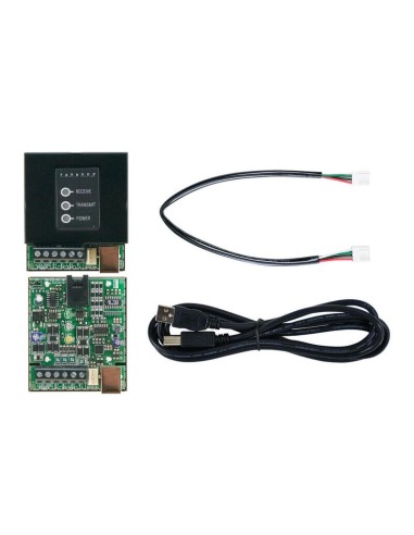 Paradox Cv4usb Convertidor  Rs485/rs232. Puerto Usb Y Db-9. Permite Conexión Desde Pc A 300m Del Panel