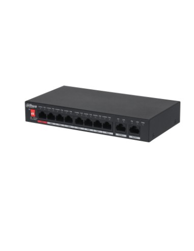 Switch Poe Pfs3010-8et-96-v2 8 Puertos Dahua