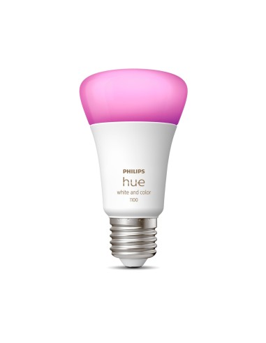 Bombilla Led Inteligente Philips Hue White And Color A60 Casquillo E27 9w 1100 Lúmenes 2000k-6500k Precisa Philips Hue Bridg...