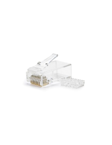 Nanocable Pack De 100 Conectores Rj45 8 Hilos Cat.6 - Transparente