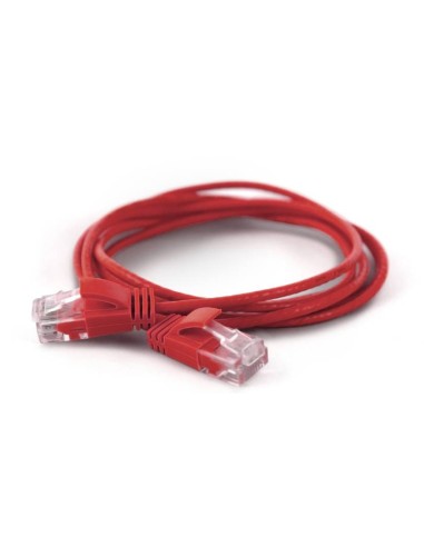 Wantecwire Utp, Cable Extra Fino Cat6a, D   2,8 Mm, Rojo, Longitud 25,00 M