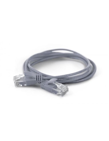 Wantecwire Utp, Cable Extra Fino Cat6a, D   2,8 Mm, Gris, Longitud 3,00 M