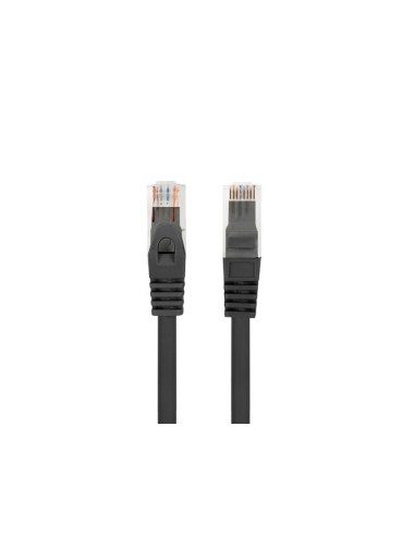 Cable De Red Cat.6 Utp Lszh Cu 1m Negro Fluke Passed Lanberg