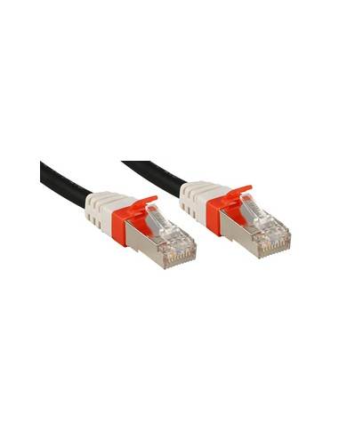 Lindy Cable De Red Cat6(a) Smp / S/ftp Pimf Negro 0.50m 10g