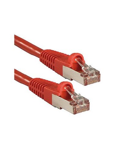 Lindy Cable De Red Cat6a S/ftp Pimf Lsoh Rojo 1.50m