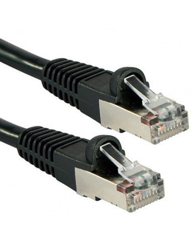 Lindy Cable De Red Cat6a S/ftp Pimf Lsoh Negro 0.50m