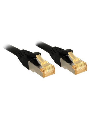 Lindy Cable De Red Cat6a S/ftp Lsoh Cat7 Negro 0.30m