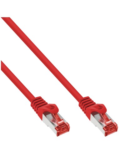 Cable De Red Inline S/ftp Pimf Cat.6 250mhz Pvc Cobre Rojo 5m