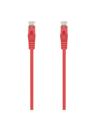 Aisens Cable De Red Rj45 Lszh Cat.6a 500 Mhz Utp Awg24 - 25cm - Rojo