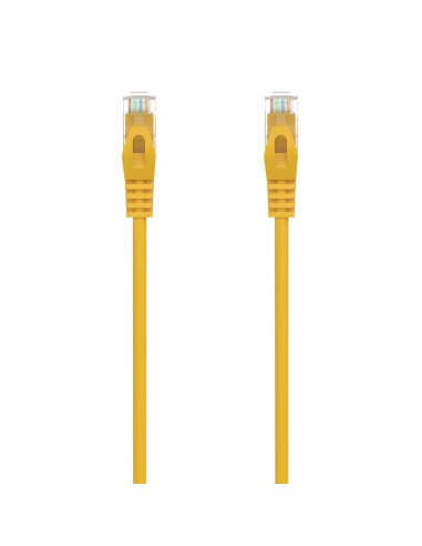 Aisens Cable De Red Rj45 Lszh Cat.6a 500 Mhz Utp Awg24 - 25cm - Amarillo