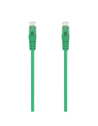 Aisens Cable De Red Rj45 Lszh Cat.6a 500 Mhz Utp Awg24 - 25cm - Verde