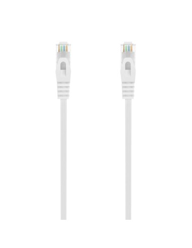 Aisens Cable De Red Rj45 Lszh Cat.6a 500 Mhz Utp Awg24 - 25cm - Blanco