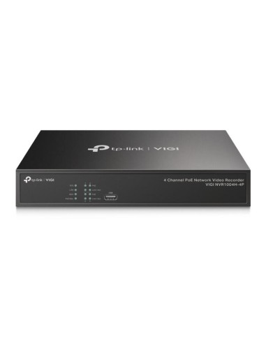 Tp-link Vigi Nvr1004h-4p Grabadore De Vídeo En Red (nvr) Negro