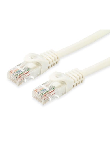 Equip Cable De Red Cat6a U/utp 2xrj45 7.50m Blanco Lszh