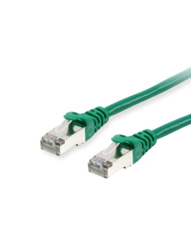 Equip Cable De Red Cat6a S/ftp 2xrj45 5.00m Verde Lszh