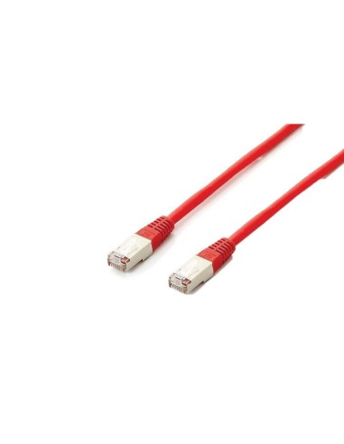 Equip Cable De Red Cat6a S/ftp 2xrj45 0.50m Rojo Lszh Polybeutel