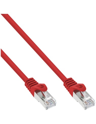 Cable De Red Inline F/utp Cat.5e Rojo 10m