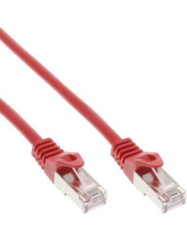 Cable De Red Inline F/utp Cat.5e Rojo 1m