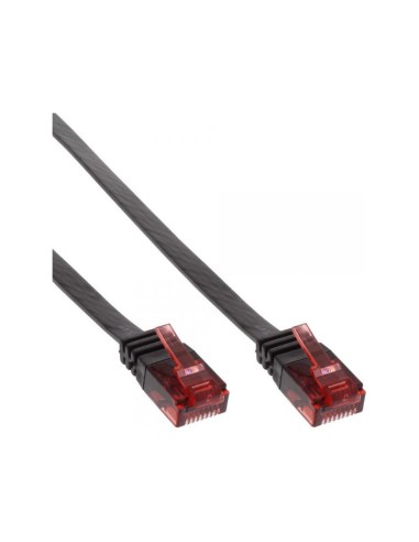 Inline Flat Ultraslim Cable De Red U/utp Cat.6 Gigabit Ready Negro 5m