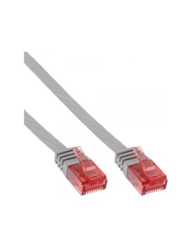 Inline Flat Ultraslim Cable De Red U/utp Cat.6 Gigabit Ready Gris 7m