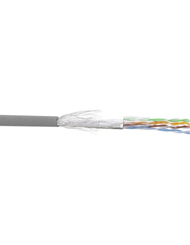 Cable De Red Inline Sf/utp Cat.5e Awg26 Cca Pvc 100m