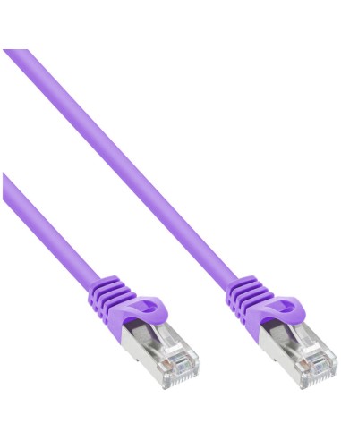 Cable De Red Inline Sf/utp Cat.5e Violeta 10m