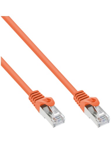 Cable De Red Inline Sf/utp Cat.5e Naranja 3m