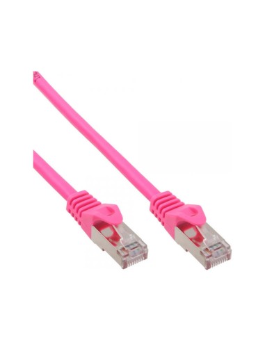 Cable De Red Inline Sf/utp Cat.5e Rosa 1,5m