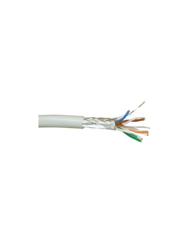 Cable De Instalación Sólido Inline Sf/utp Cat.5e Awg24 Cu Libre De Halógenos 50m