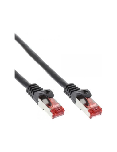 Inline Crossover Pc To Pc Direct Connect Cable S/ftp Cat.6 Negro 1m