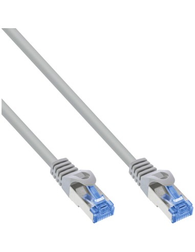 Cable De Red Inline, Cat.6a, S/ftp, Tpe Flexible, Gris, 7,5 M