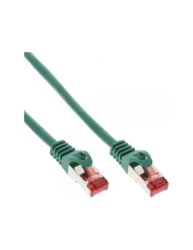 Cable De Red Inline S/ftp Pimf Cat.6 250mhz Pvc Cca Verde 2m