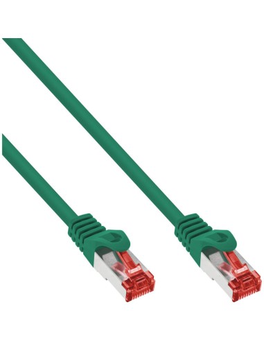 Cable De Red Inline S/ftp Pimf Cat.6 250mhz Pvc Cca Verde 5m