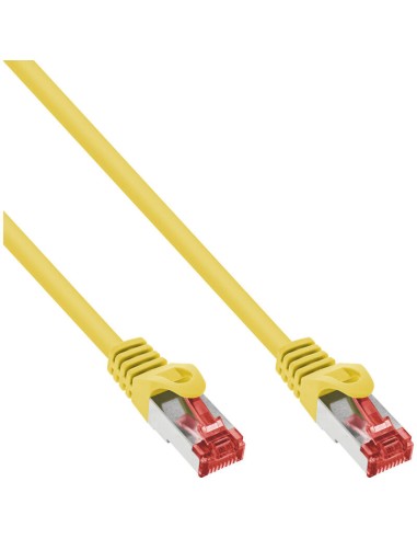 Cable De Red Inline S/ftp Pimf Cat.6 250mhz Pvc Cca Amarillo 1,5m