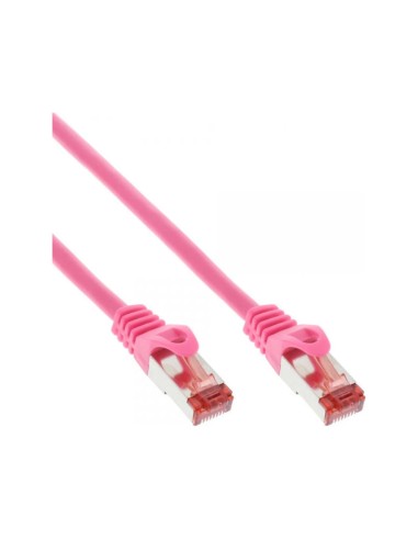 Cable De Red Inline S/ftp Pimf Cat.6 250mhz Pvc Cobre Rosa 7,5m