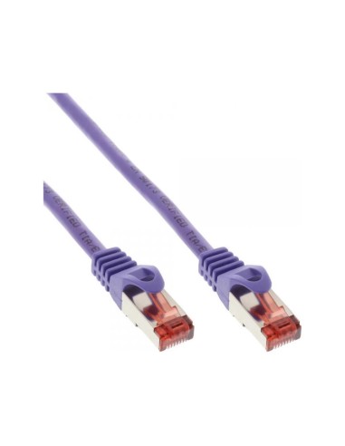 Cable De Red Inline S/ftp Pimf Cat.6 250mhz Pvc Cobre Violeta 1,5m