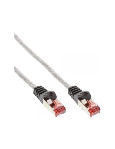 Cable De Red Inline S/ftp Pimf Cat.6 250mhz Pvc Cobre Transparente 1,5m