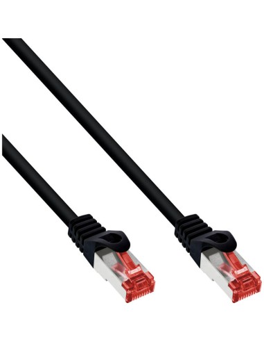 Cable De Red Inline S/ftp Pimf Cat.6 250mhz Pvc Cobre Negro 30m